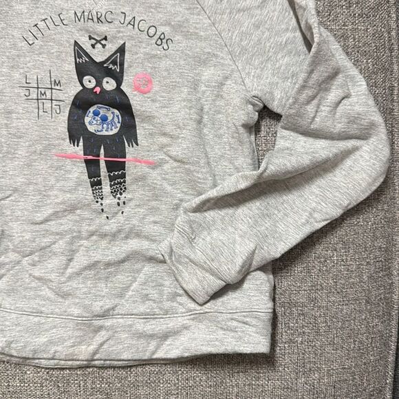 Little Marc Jacobs Gray Kids Sweatshirt - Picture 3 of 5